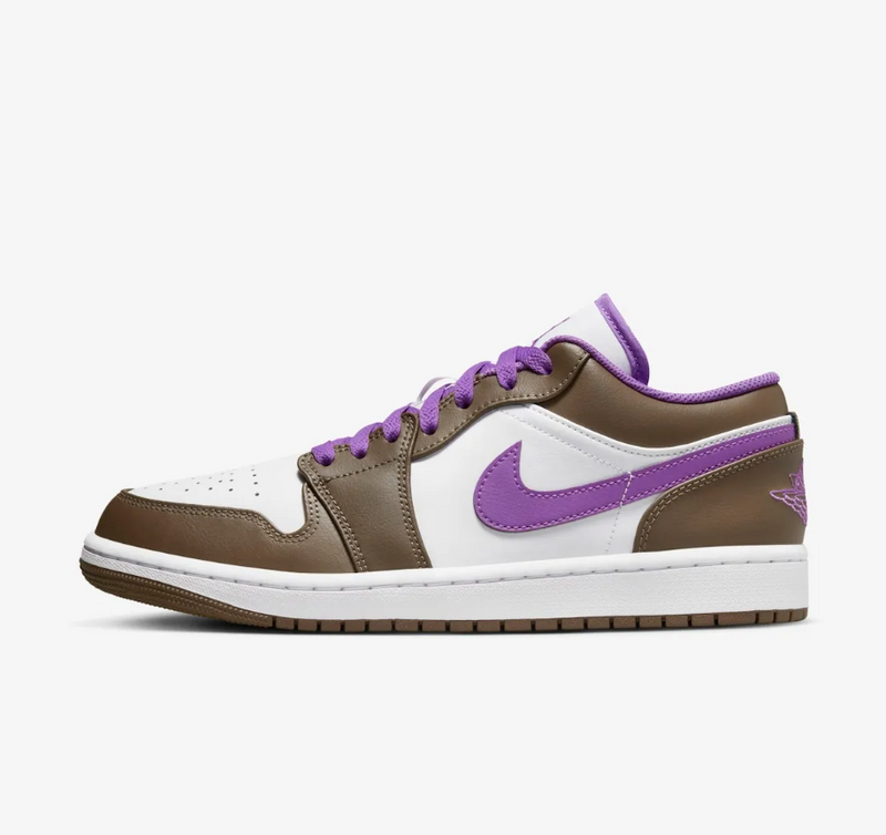 Jordan 1 Low Purple Mocha