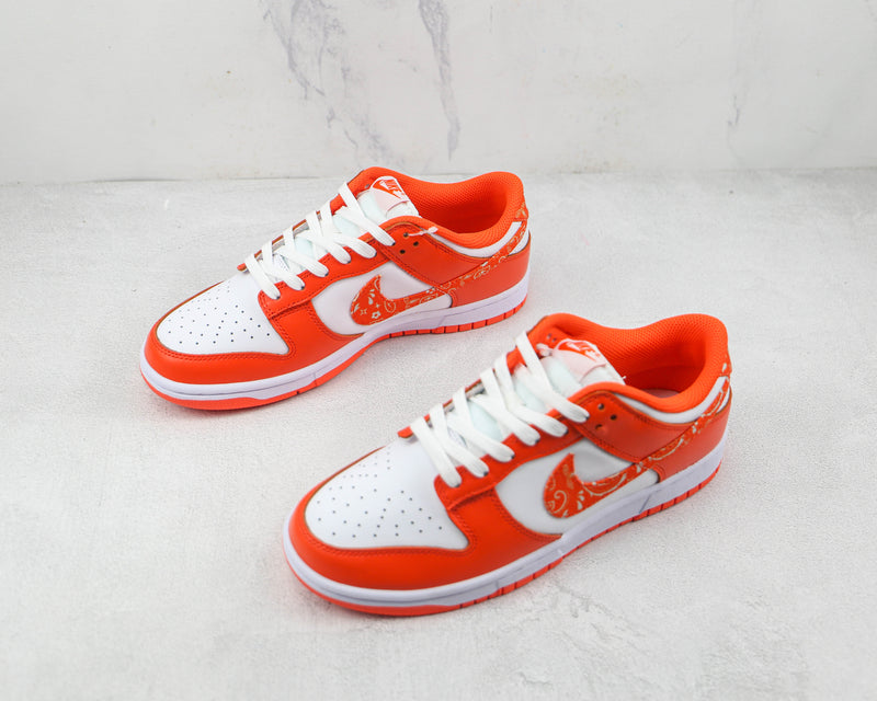 Nike Dunk Low Orange Paisley